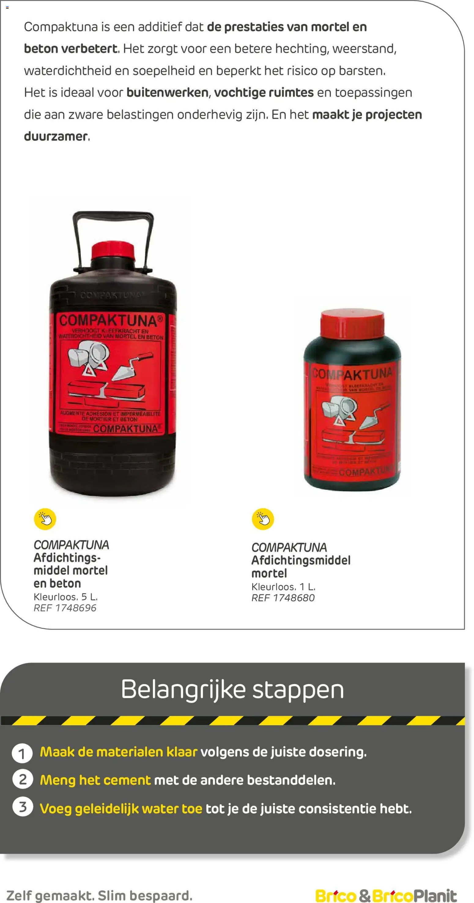 {H1} | Pagina: 21 | Producten: Cement, Water