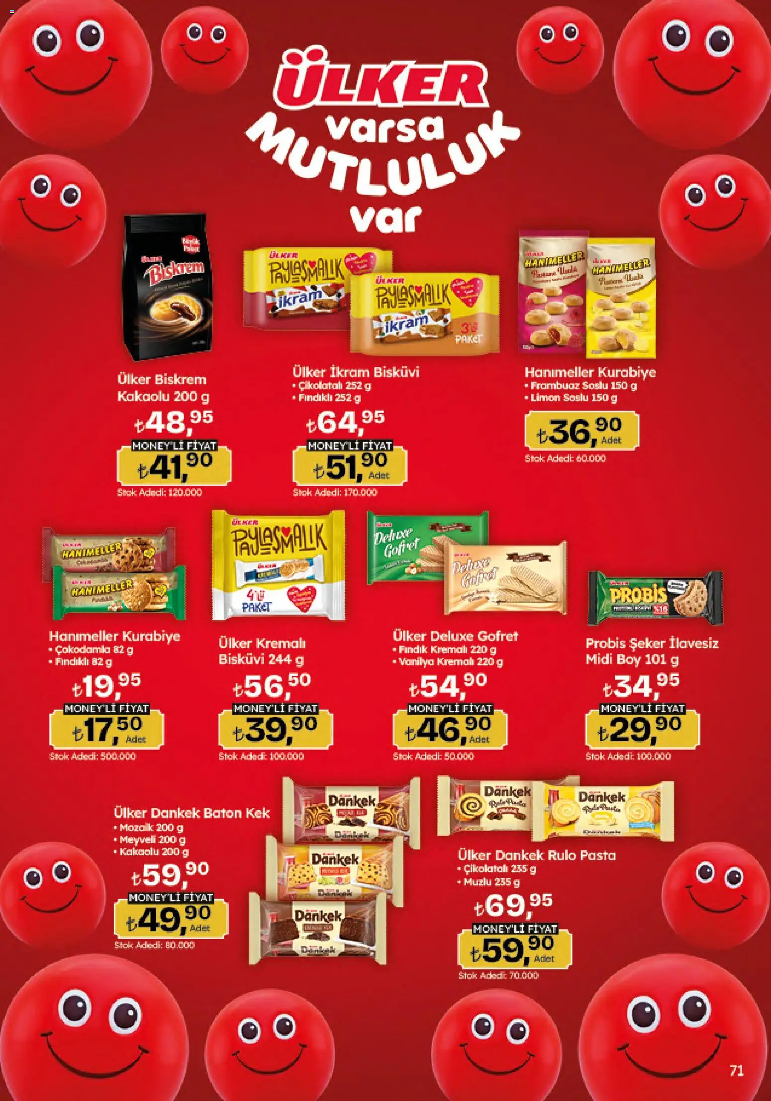 Migros Katalog - Migroskop - 09 Temmuz 2026 tarihinden itibaren geçerlidir | Sayfa: 71 | Ürünler: Şeker, Fındık, Kurabiye, Limon