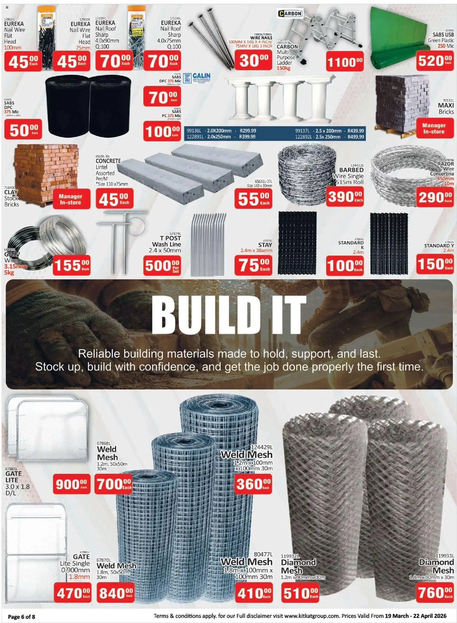 New KIT KAT Cash & Carry catalogue – valid from 19.03.2026 | Page: 6 | Products: PC, USB, Stock, Clay