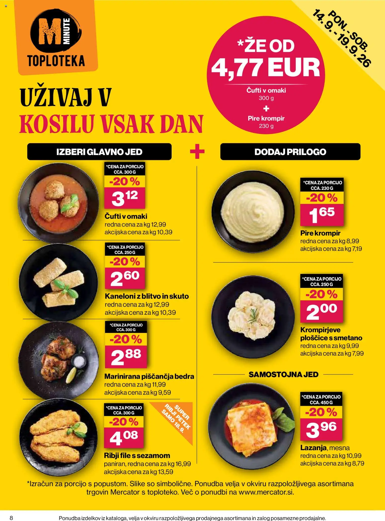 Novi Mercator katalog ponudbe – veljaven od 10.09.2026 | Stran: 8