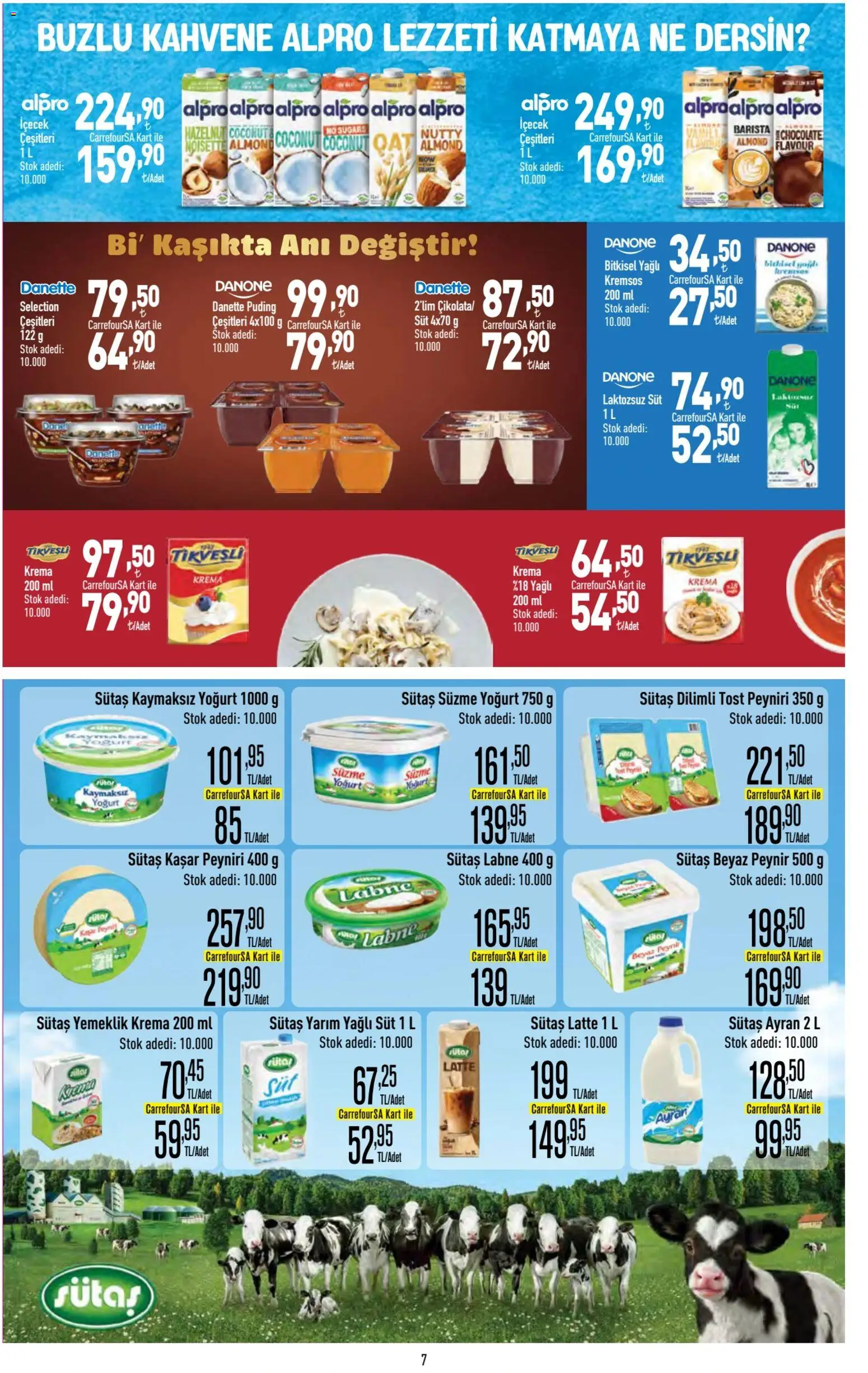 CarrefourSA - Katalog Gurme - 20 Ağustos 2026 tarihinden itibaren geçerlidir | Sayfa: 7 | Ürünler: Peynir, Yoğurt, Çikolata, Krema