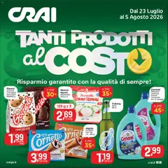 Anteprima del volantino CRAI volantino valido a partire dal 23/07/2026