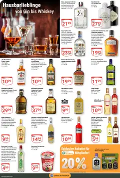 Globus Prospekt ab 26.10.2026 gültig | Seite: 19 | Produkte: Whisky, Campari, Limoncello, Gin