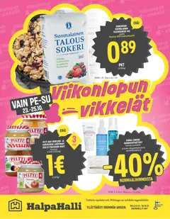 Halpa Halli-mainoslehti voimassa 21/10/2026 alkaen | Sivu: 20