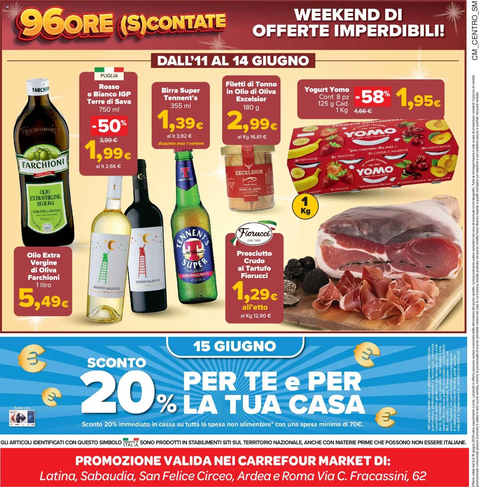 Volantino Carrefour del 05.06.2026 | Pagina: 20