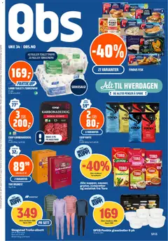 Forhåndsvisning av Coop Obs kundeavis gyldig fra 17/08/2026 | Side: 1
