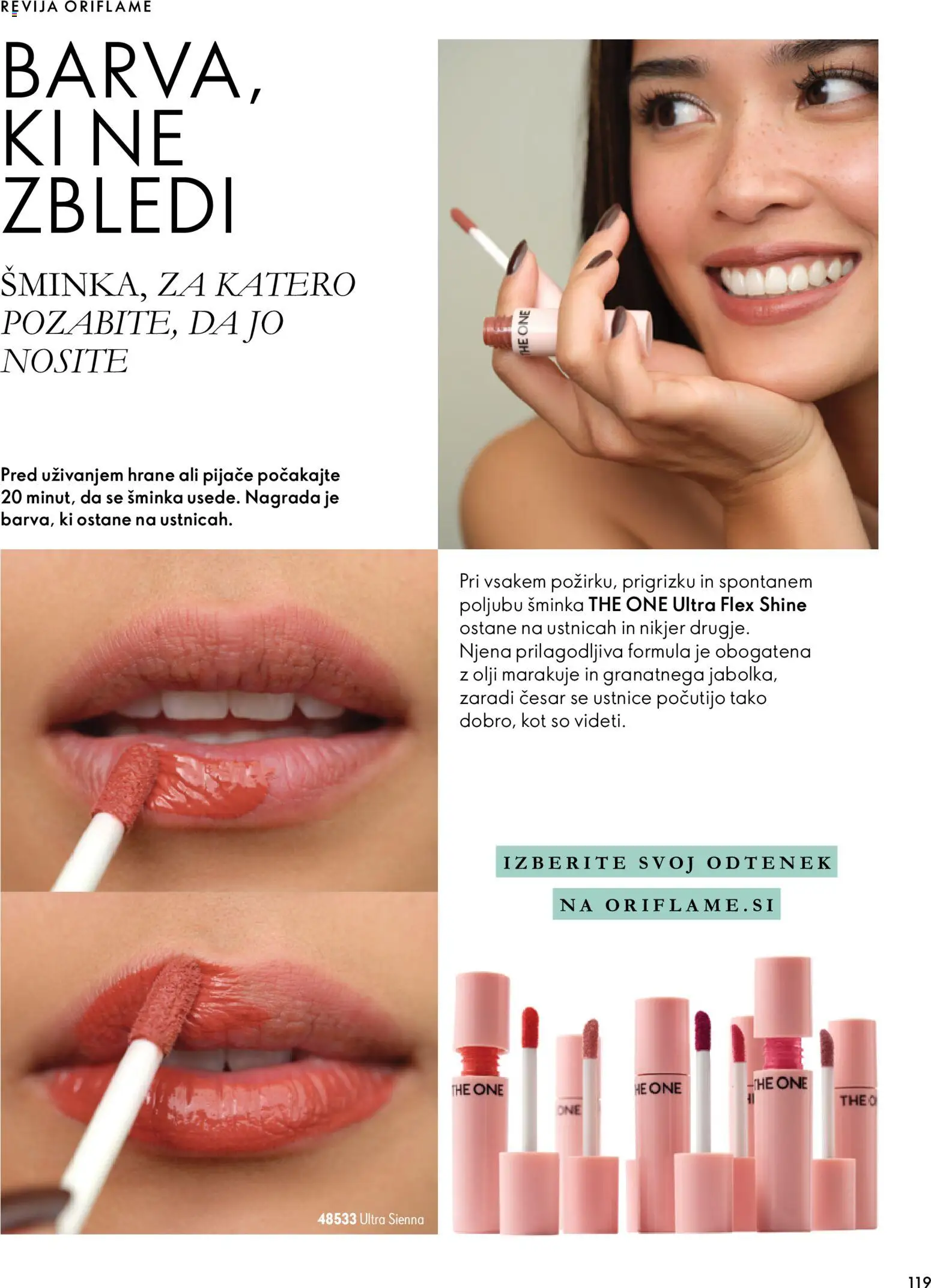 Novi Oriflame katalog ponudbe – veljaven od 07.10.2026 | Stran: 119 | Izdelki: Revija