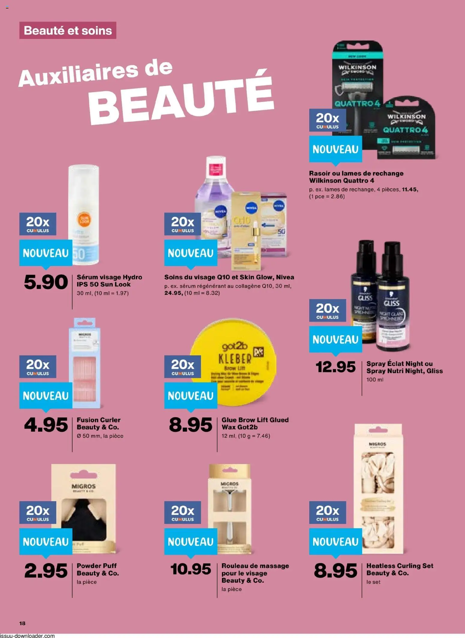 Migros aktionen FR – gültig ab 04.06.2026 | Seite: 18 | Produkte: Serum