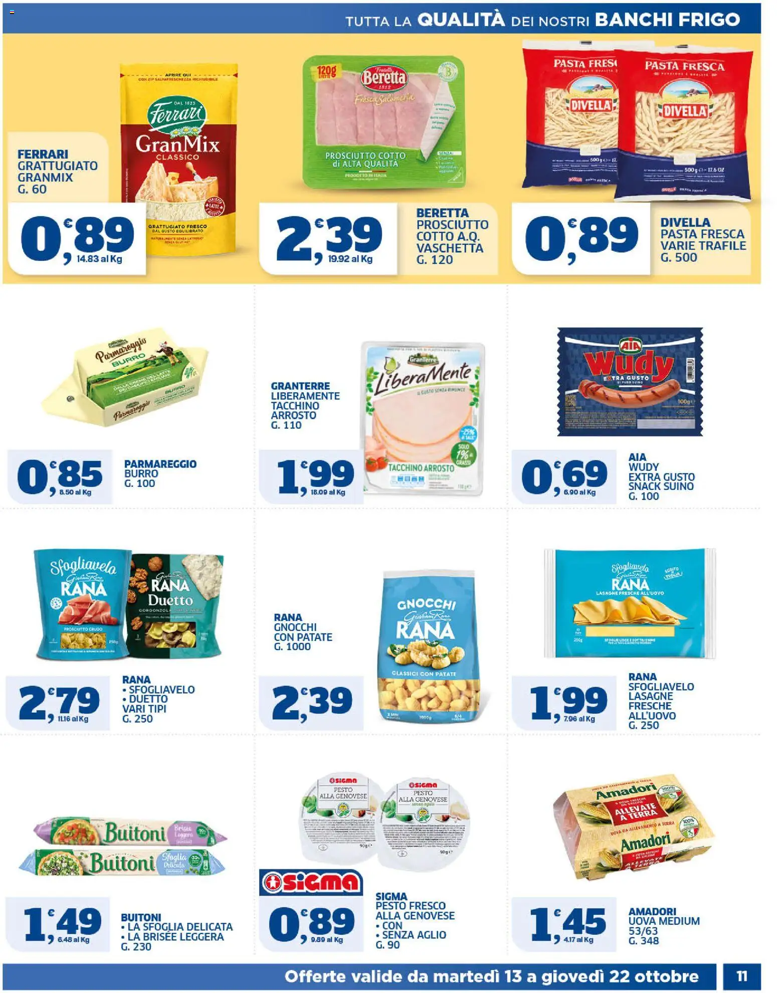 Volantino SIGMA del 13/10/2026 | Pagina: 11 | Prodotti: Patate, Suino, Aglio, Terra