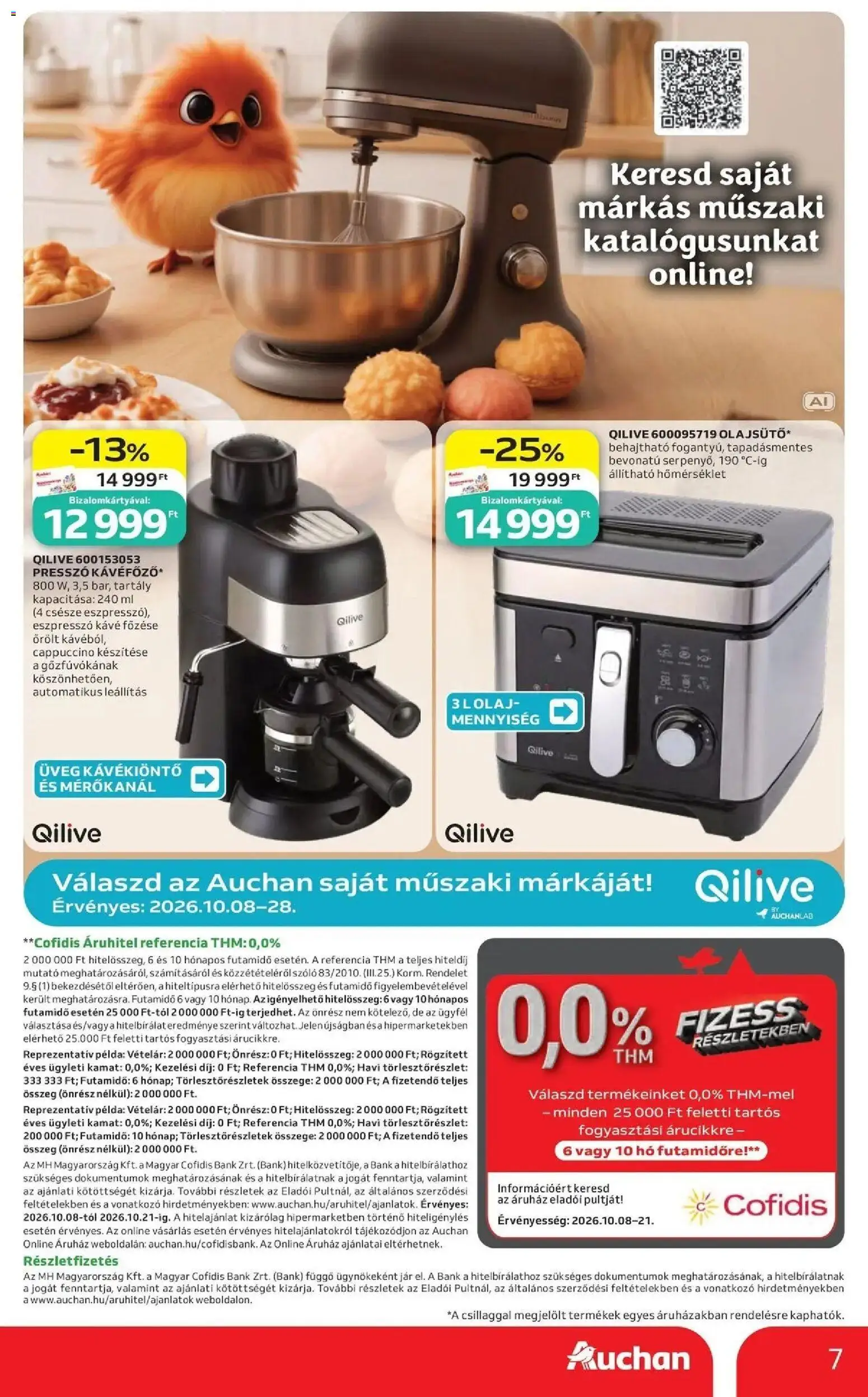 Auchan akciós újság Szolnok - 2026.10.08. -tól/töl > akció, lapozható szórólap 🛍️ | Oldal: 7 | Termékek: Szőlő, Jar, Cappuccino, Kávé