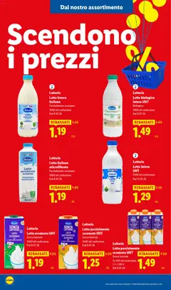 Anteprima del volantino Latteria Latte parzialmente scremato UHT, Senza lattosio 1000 ml confezione Dal 8.01.26 valido a partire dal 08.01.2026 | Pagina: 12