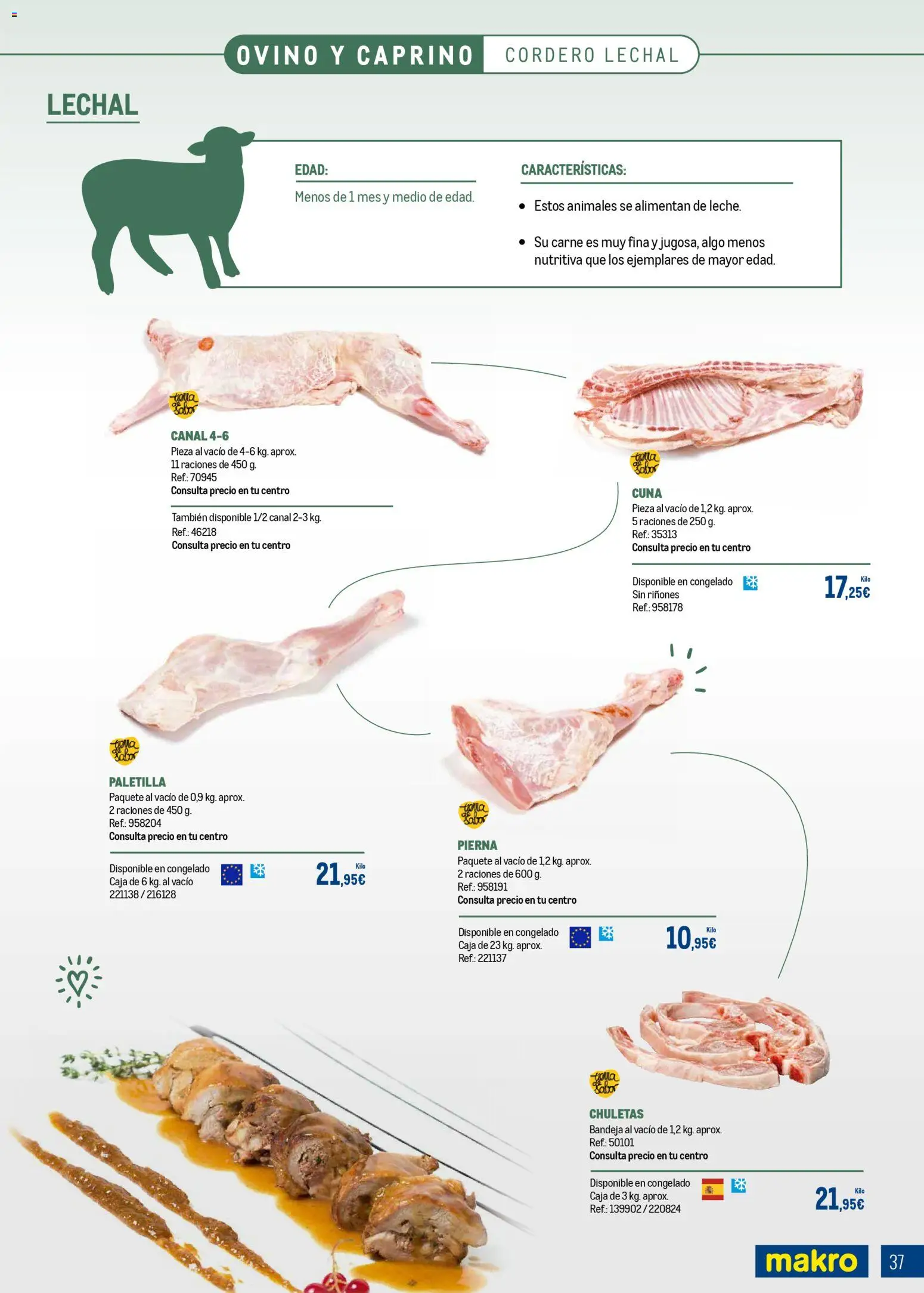 Makro - Expertos en carnes │ válido desde el 09.03.2026 | Página: 37 | Productos: Φίλτρο καφέ, Bandeja, Cuna, Caja