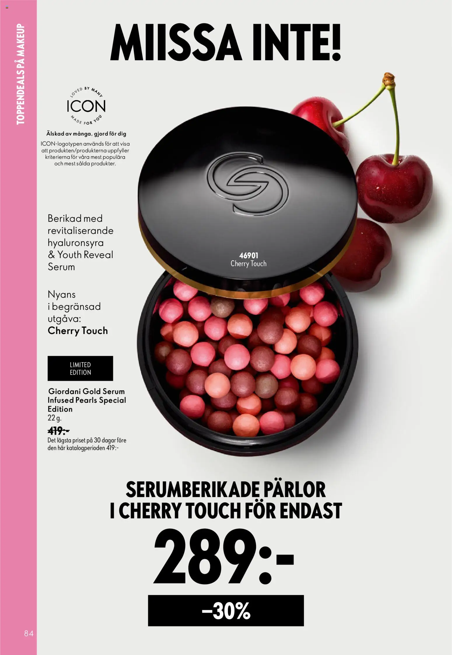 Oriflame reklamblad aktuell från 26/08/2026 | Sida: 84 | Produkter: Serum