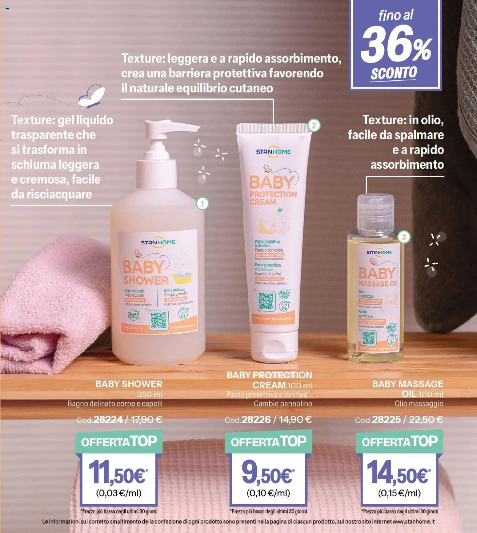 Volantino Stanhome del 23/06/2026 | Pagina: 98 | Prodotti: Olio, Top, Pasta, Bagno