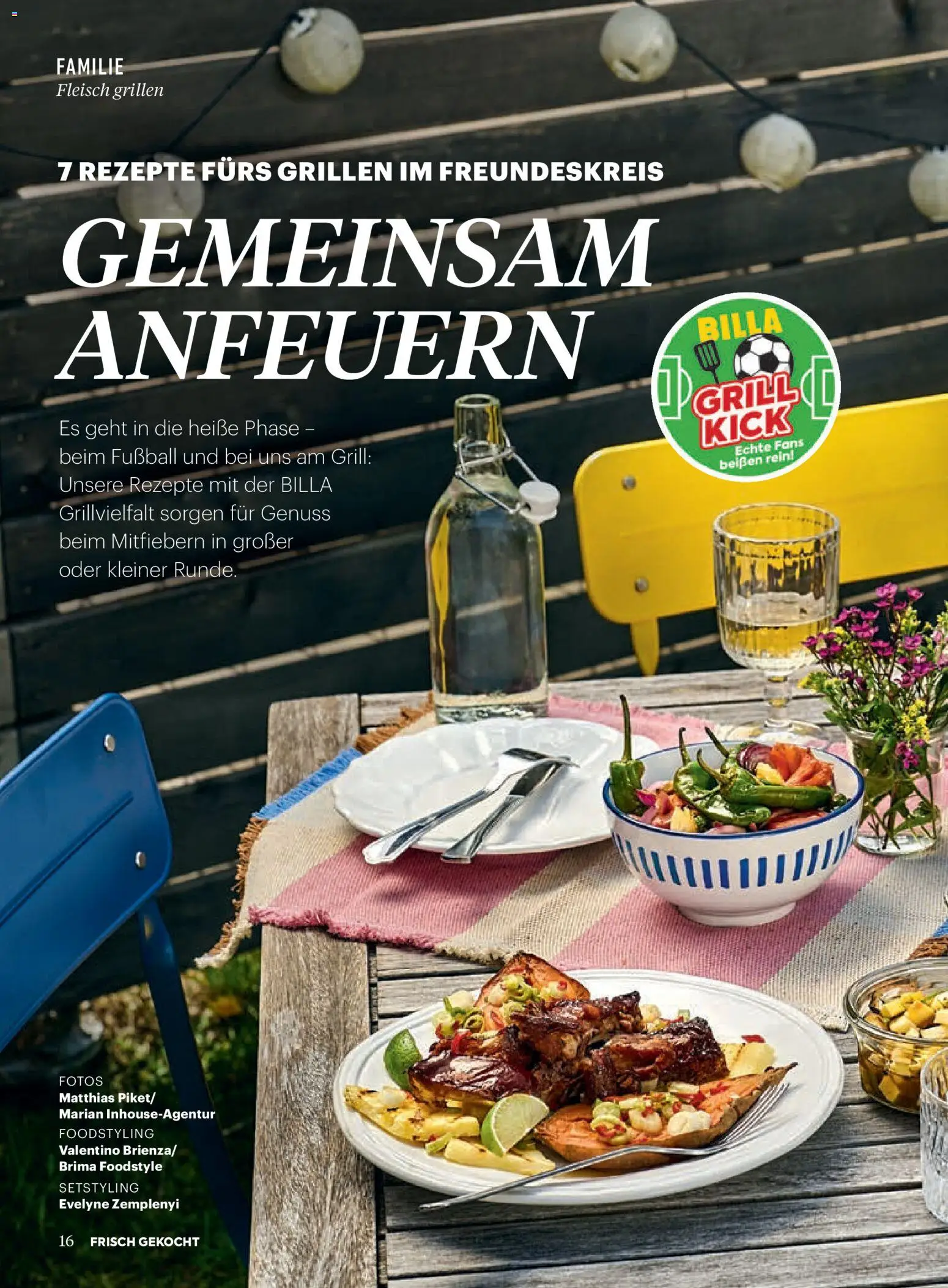Billa AT akciós ujság - amely érvényes a következő dátumtól: 01.07.2026 | Oldal: 14 | Termékek: Grill