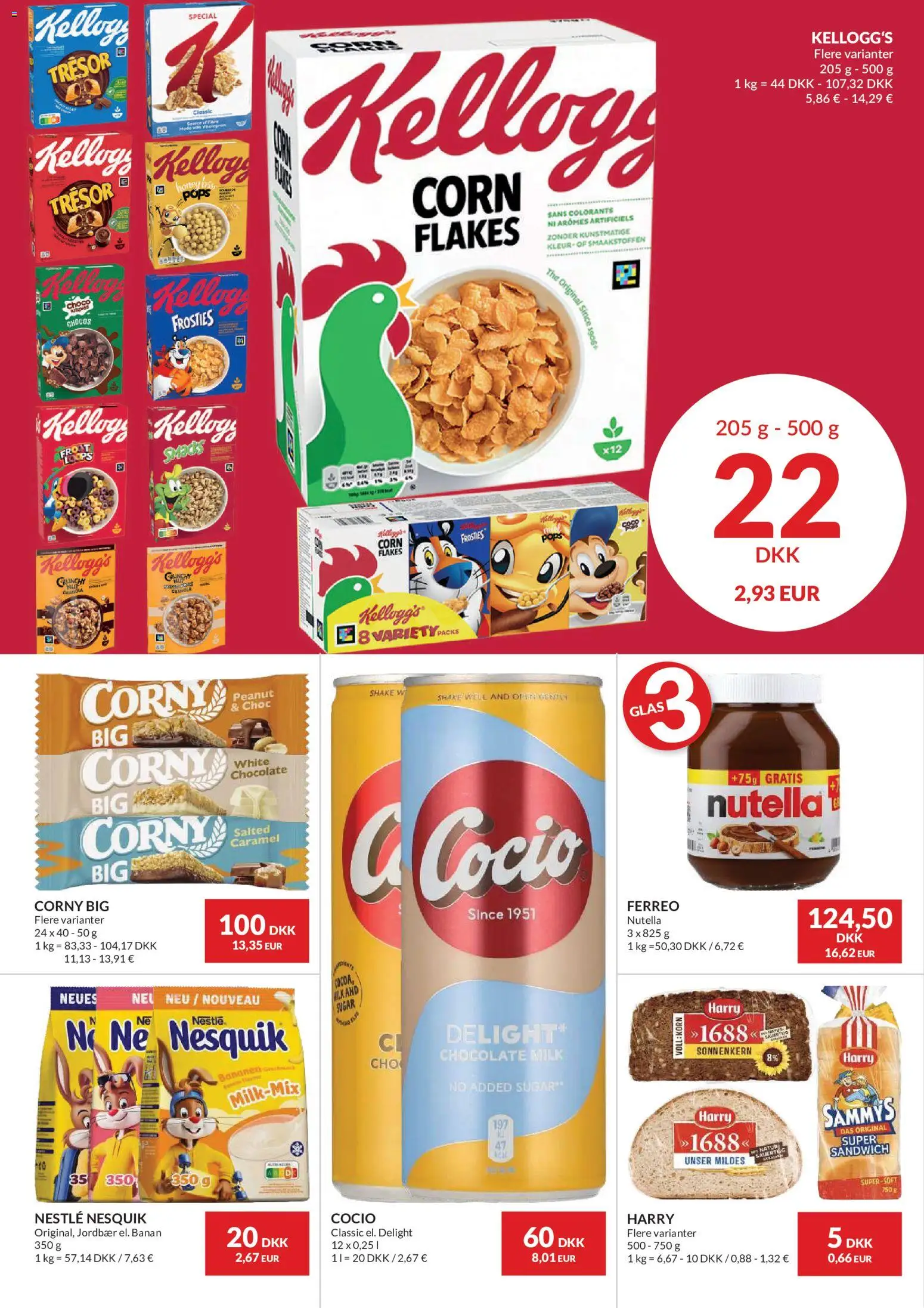Nielsen Discount tilbudsavis – gyldig fra 24/09/2026 | Side: 2 | Produkter: Jordbær, Nutella