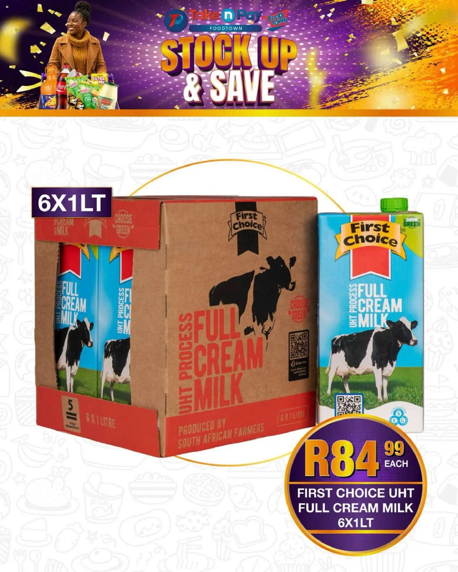New Take n Pay catalogue – valid from 04.05.2026 | Page: 21 | Products: Milk, Cream, Stock