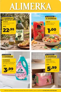 Vista previa Alimerka folleto Castilla y León válido desde el 25/06/2026