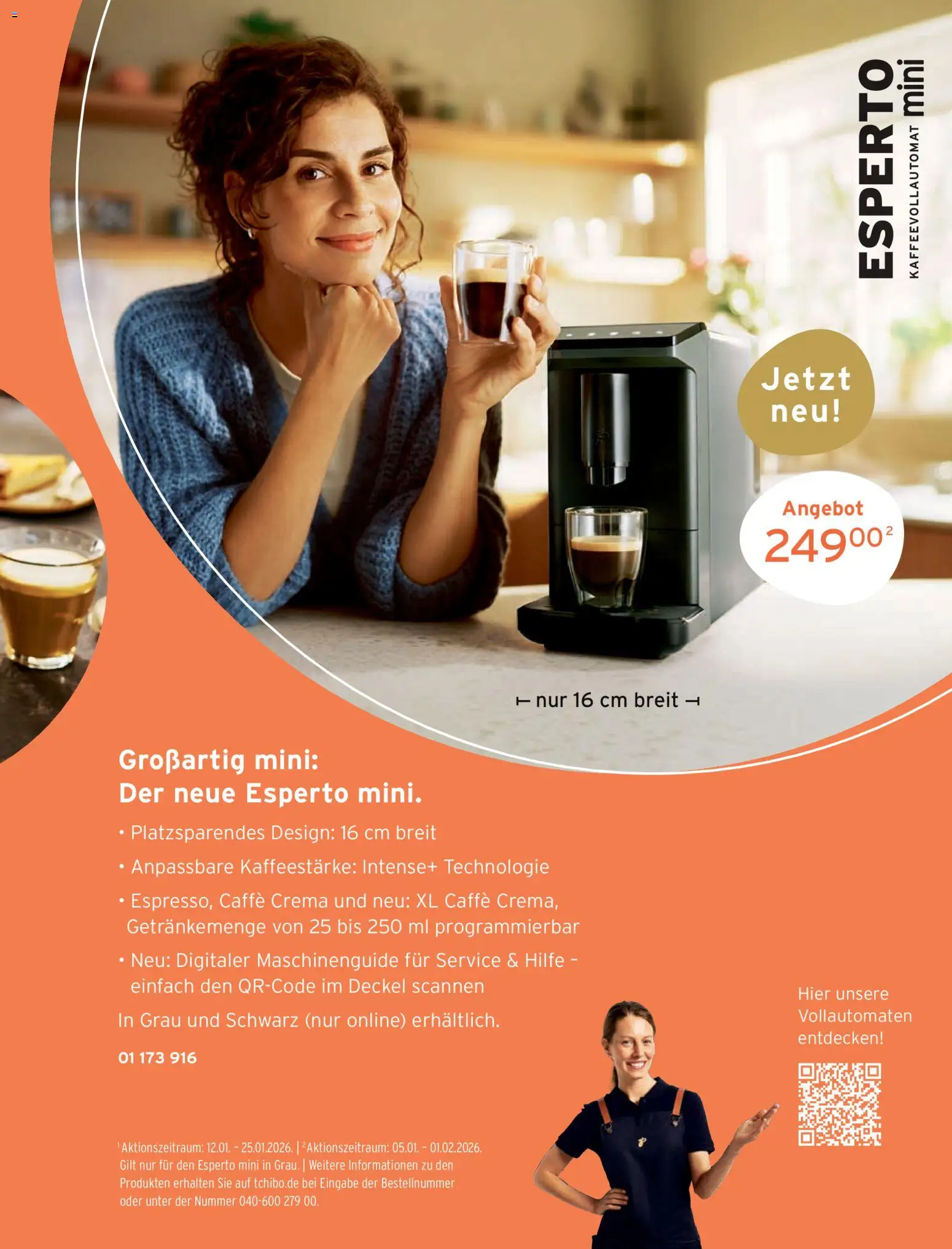 Angebote Tchibo – gültig ab 01.02.2026 | Seite: 147 | Produkte: Kaffeevollautomat