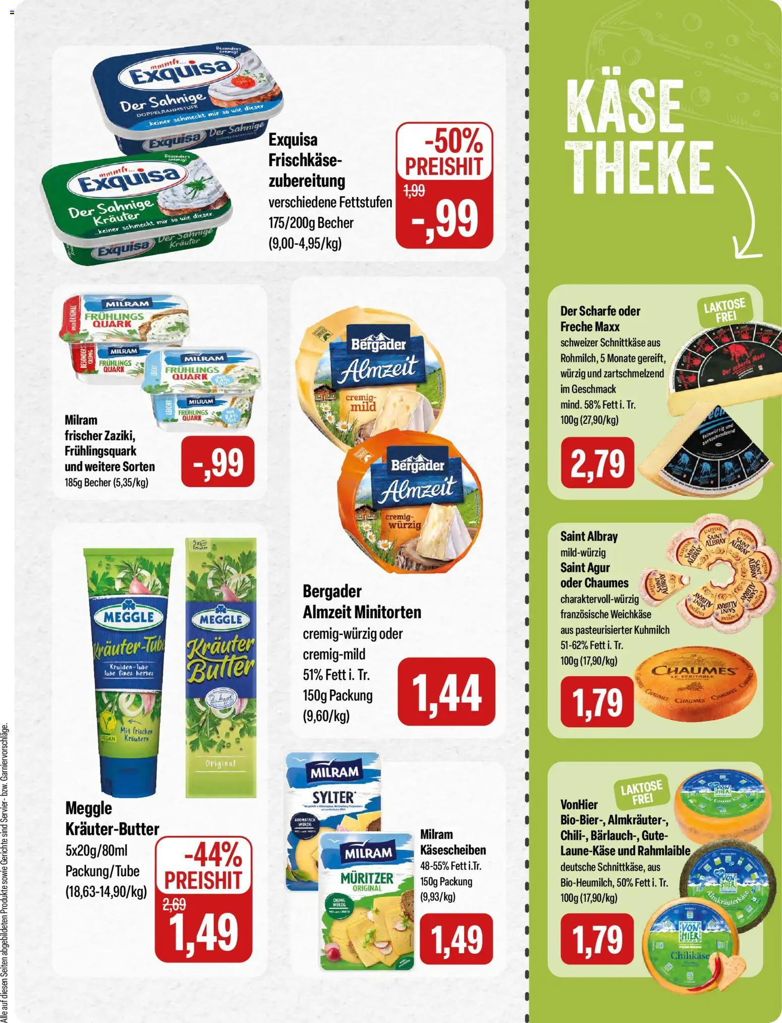 Feneberg Angebote – gültig ab 21.05.2026 | Seite: 9 | Produkte: Butter, Käse, Kräuterbutter, Frischkase