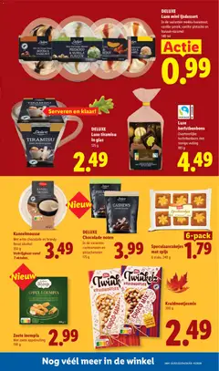 DELUXE Chocolade noten, In de varianten cashewnoten en pistachenoten 175 g - Voorbeeld van een folder van Lidl, geldig van 05-10-2026 | Pagina: 25