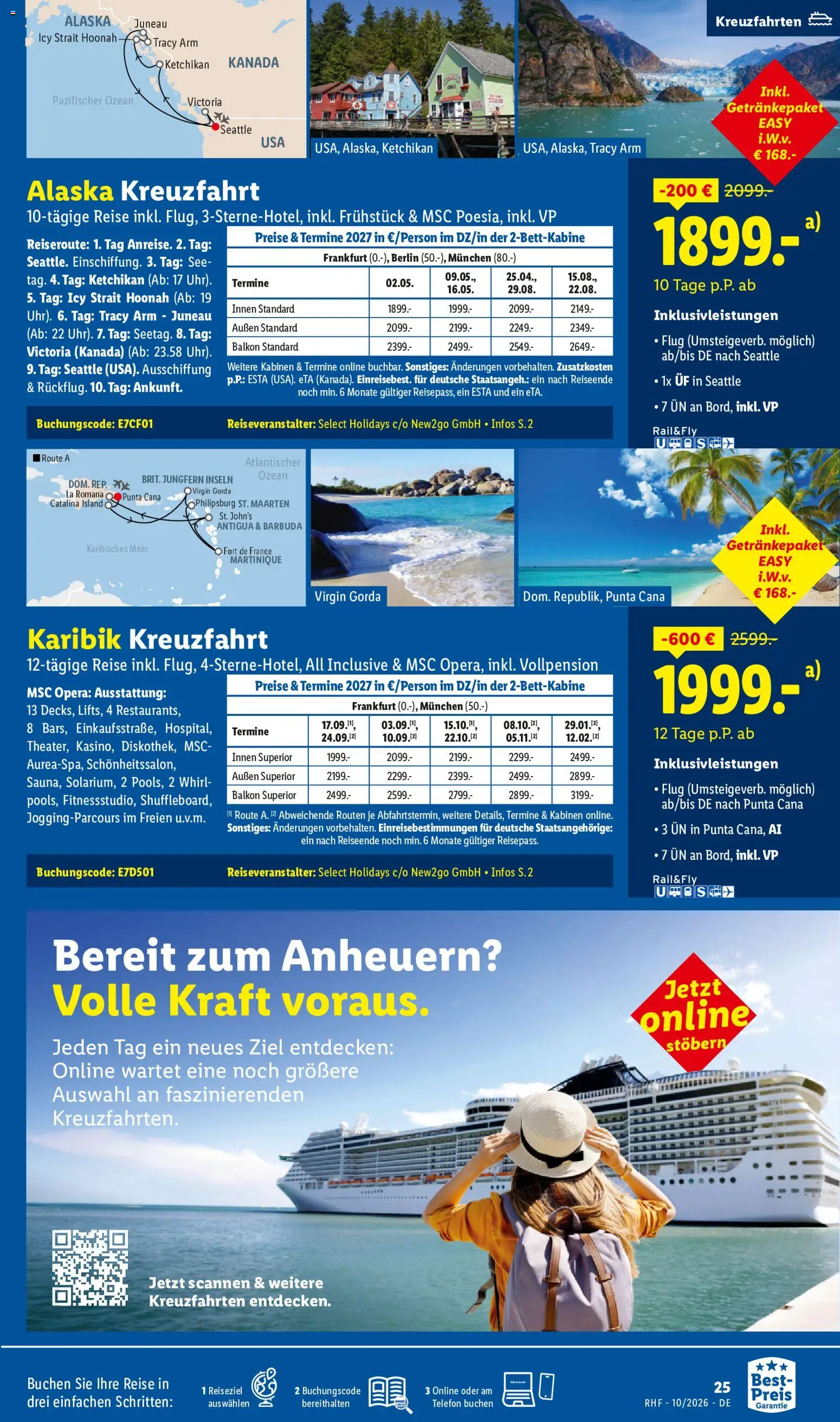 Lidl Reisen Prospekt – gültig ab 30.09.2026 | Seite: 25