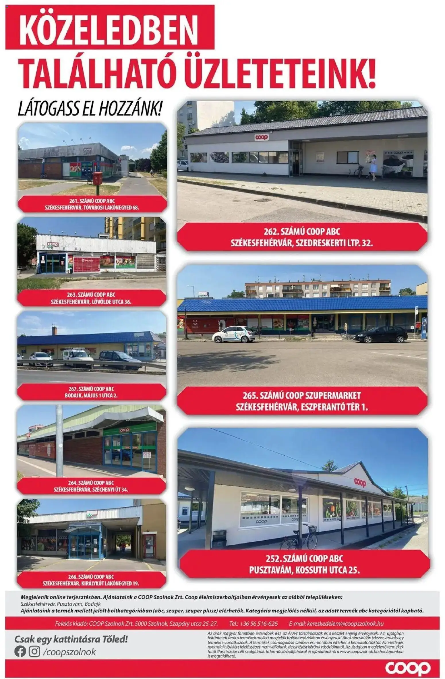 COOP Szolnok akciós ujság - amely érvényes a következő dátumtól: 04.06.2026 | Oldal: 6