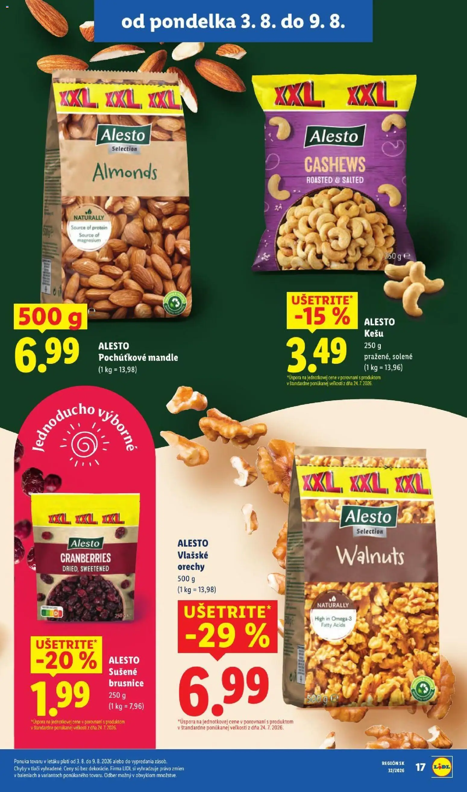 Nové Lidl akcie – leták je platný od 03.08.2026 | Strana: 25