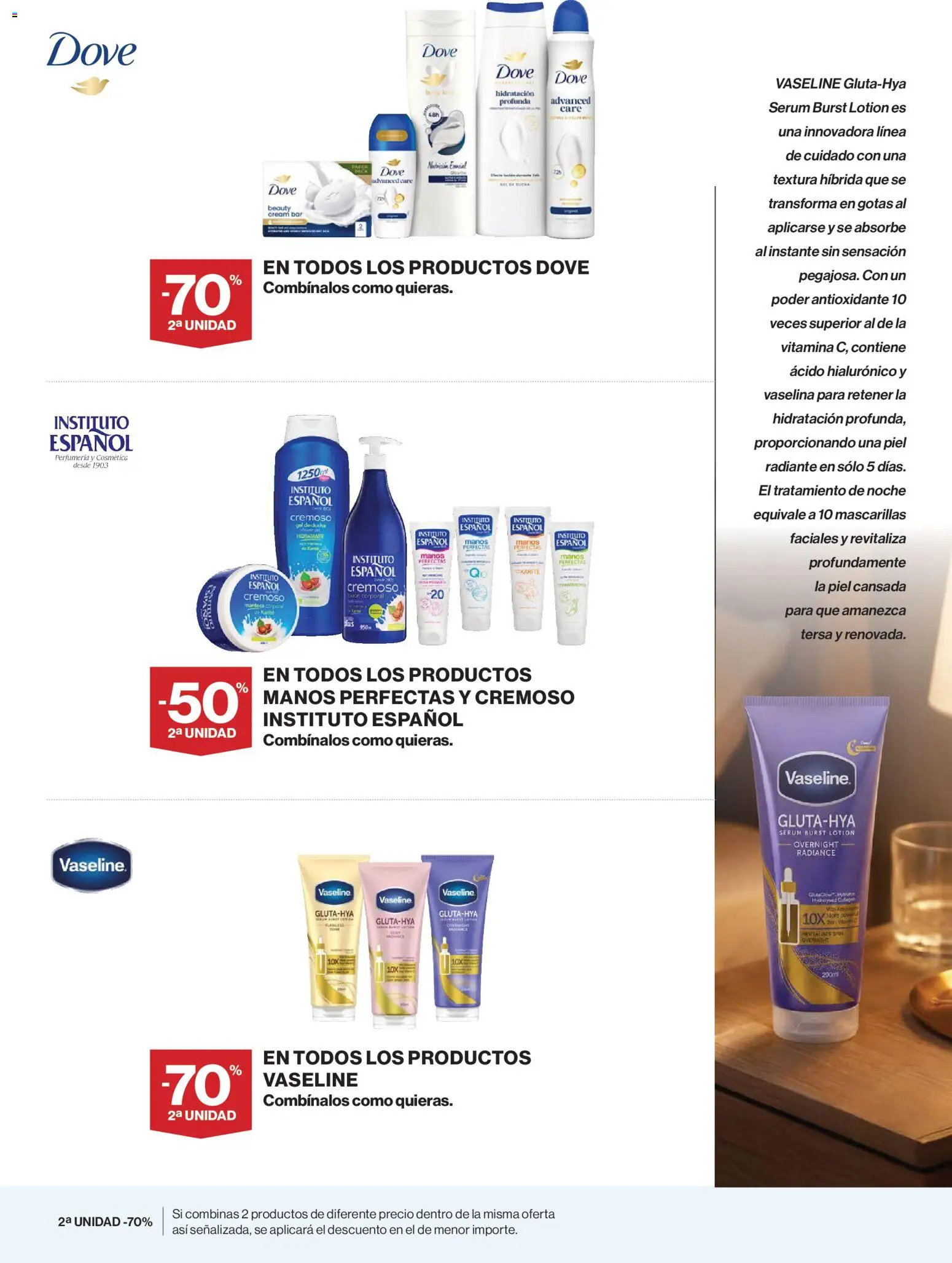 El Corte Inglés Perfumeria │ válido desde el 24/09/2026 | Página: 7 | Productos: Sérum, Mascarillas, Ducha
