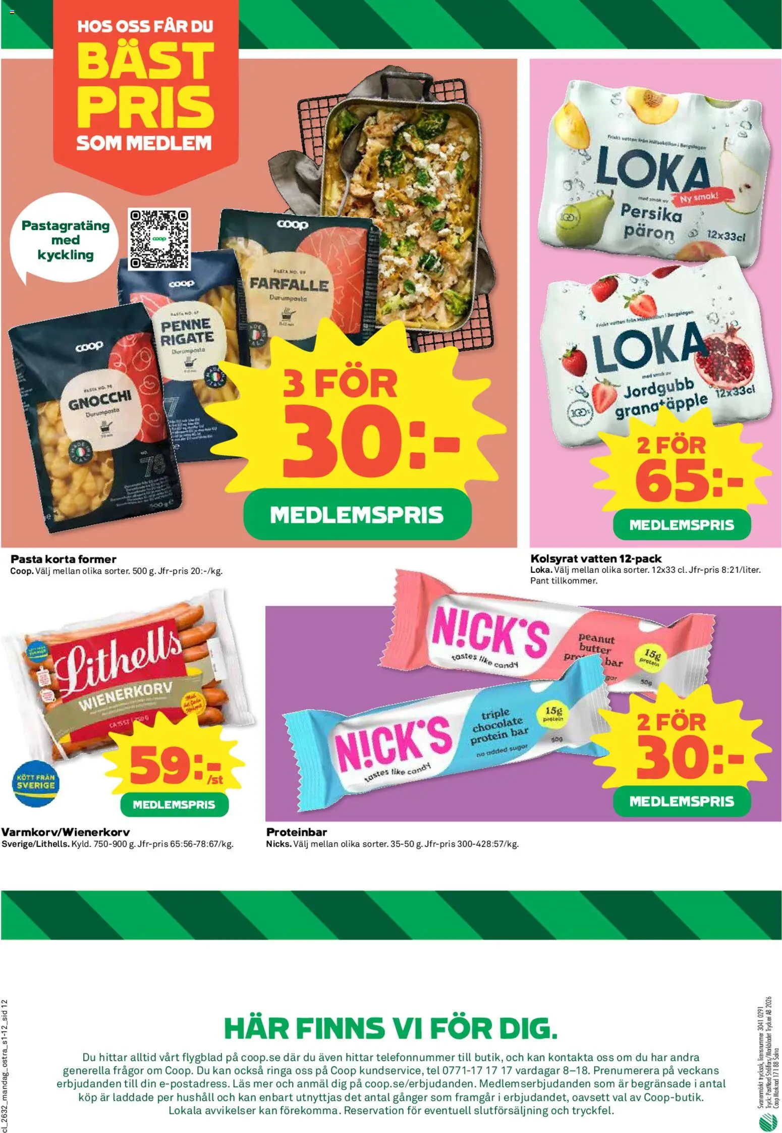 Coop Daglivs reklamblad aktuell från 03/08/2026 | Sida: 12