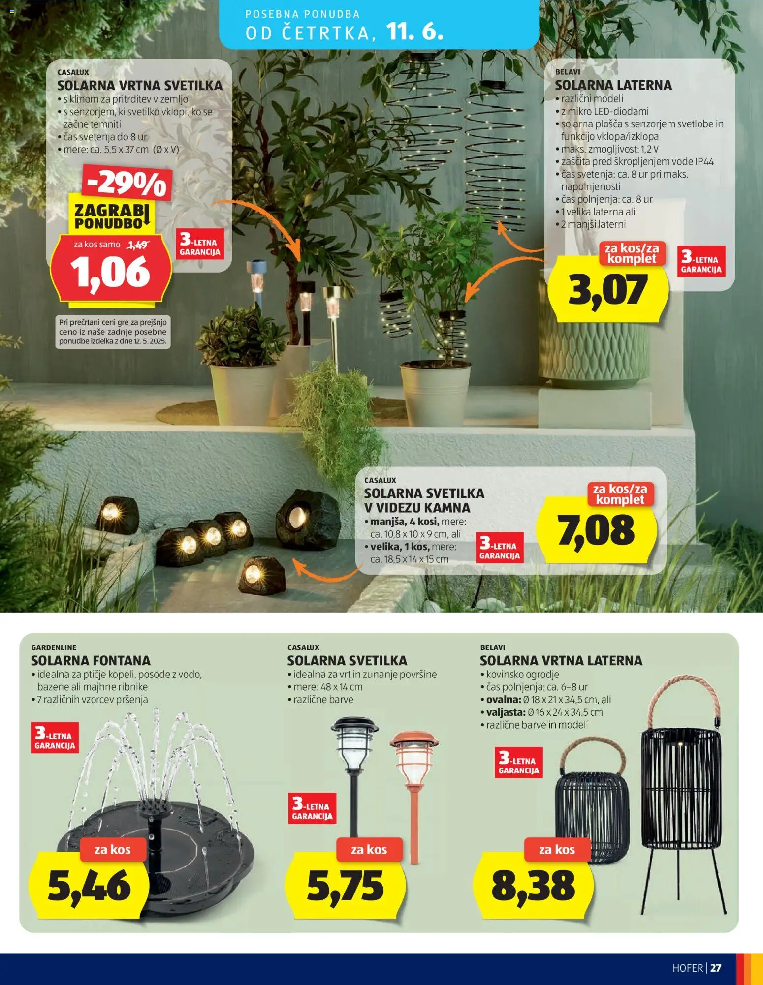 Hofer SI katalog | vrijedi od 03.06.2026 | Stranica: 27