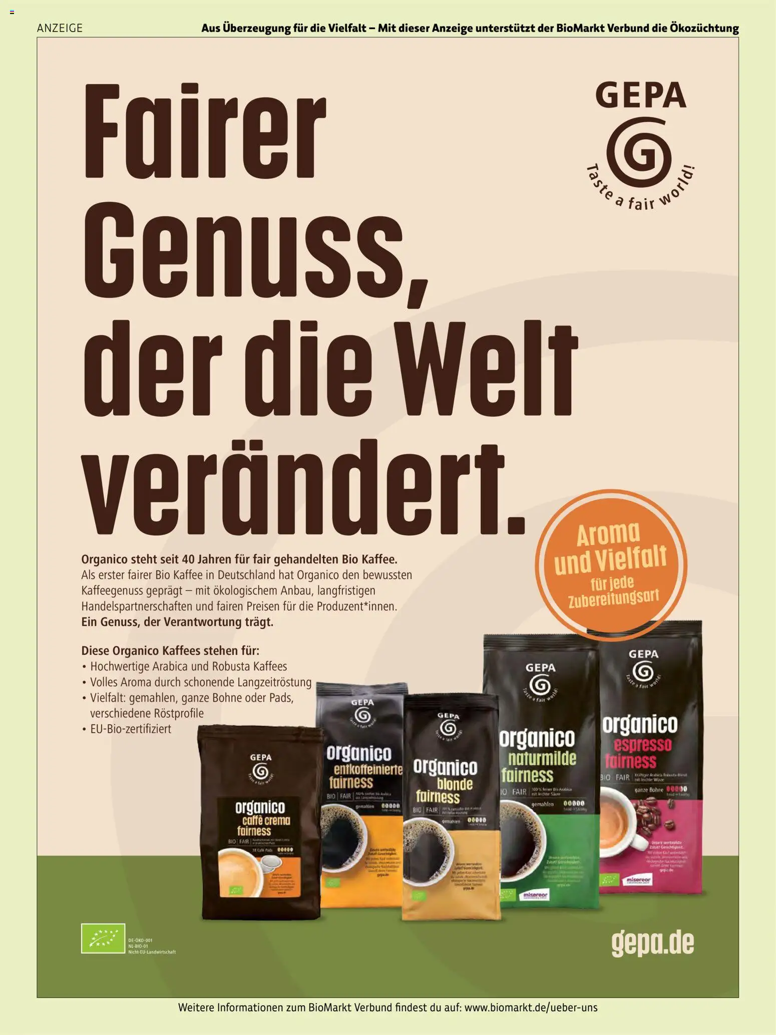 Denns BioMarkt Kreo Magazin – gültig ab 17.07.2026 | Seite: 57 | Produkte: Kaffee