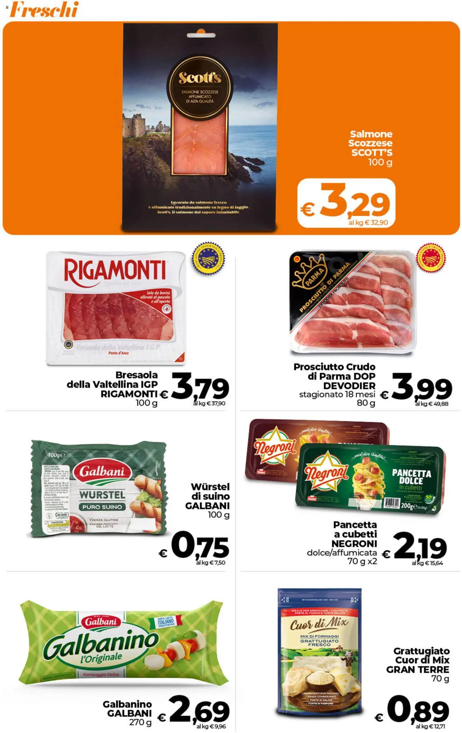 Volantino Ipercoop del 19.05.2026 | Pagina: 21 | Prodotti: Bresaola, Pancetta, Prosciutto, Wurstel