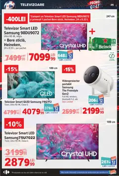 Ofertele Carrefour valabile de la 03.06.2026 | Pagină: 26 | Produse: Televizor, Babak, Bere