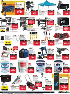 Makro specials catalogue – valid from 08/07/2026 | Page: 11 | Products: Grinder, Drill, Compressor, Angle grinder