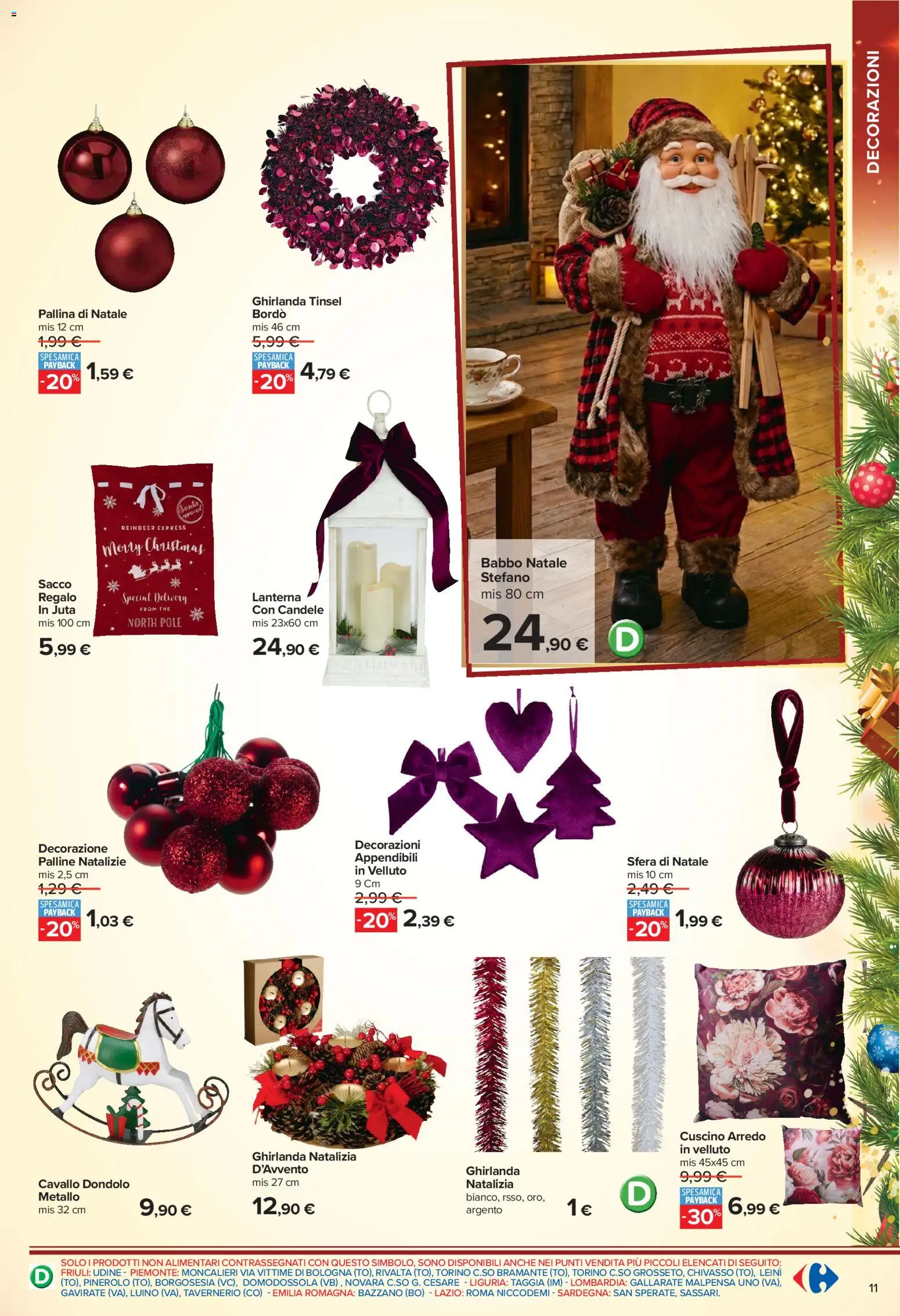 Volantino Carrefour del 02/11/2026 | Pagina: 11 | Prodotti: Dondolo, The, Cuscino, Decorazione