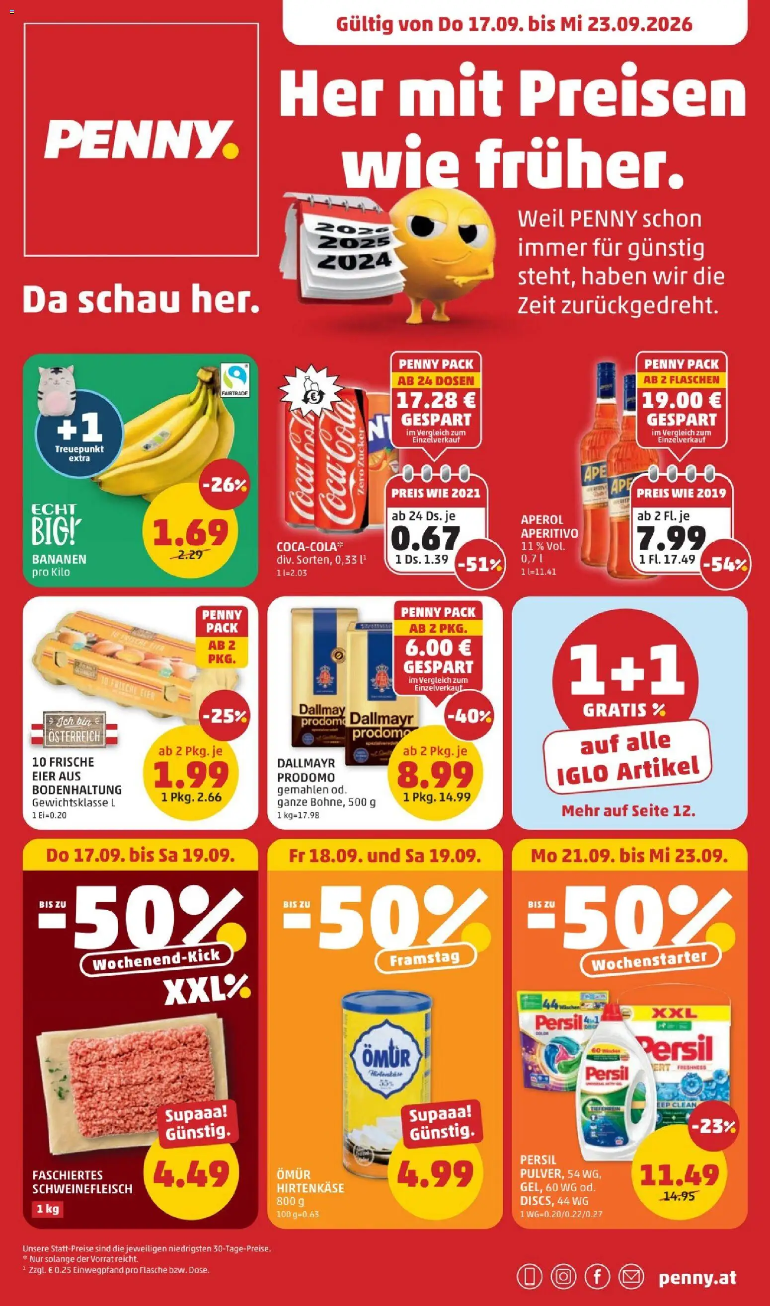 Penny Markt - Flugblatt gültig ab 17.09.2026 | Seite: 1