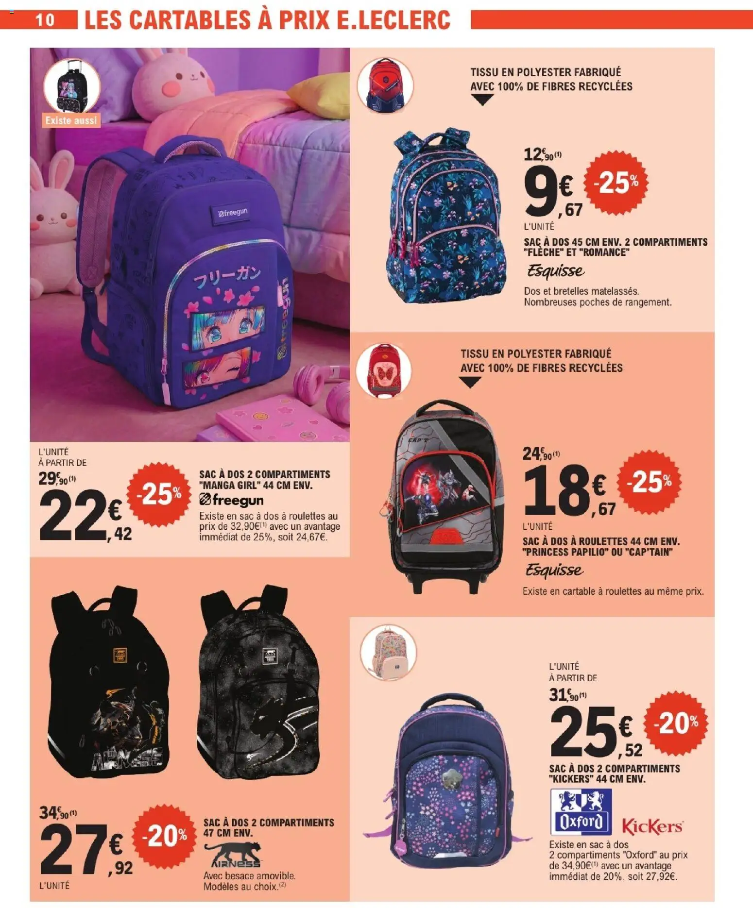 {H1} | Page: 10 | Produits: Manga, Sac, Cartable, Sac à dos