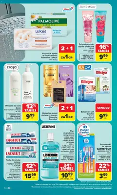 Pogląd oferty "Carrefour gazetka" - ważna od 27.07.2026 | Strona: 46 | Produkty: Mleko, Płatki, Mydło, Żel pod prysznic