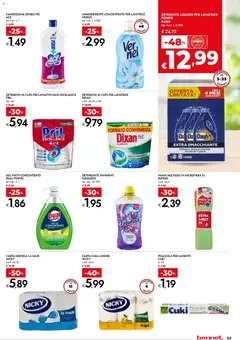 Anteprima del volantino bennet volantino Bellezza valido a partire dal 17/09/2026 | Pagina: 23 | Prodotti: Carta igienica, Ammorbidente, Piatti, Lavanda
