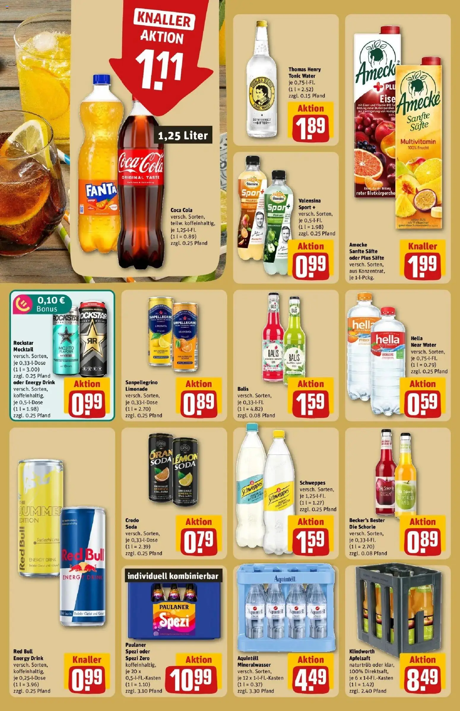 REWE Prospekt ab 03.08.2026 zum Blättern » Angebote | Seite: 20 | Produkte: Coca cola, Mineralwasser, Valensina, Paulaner