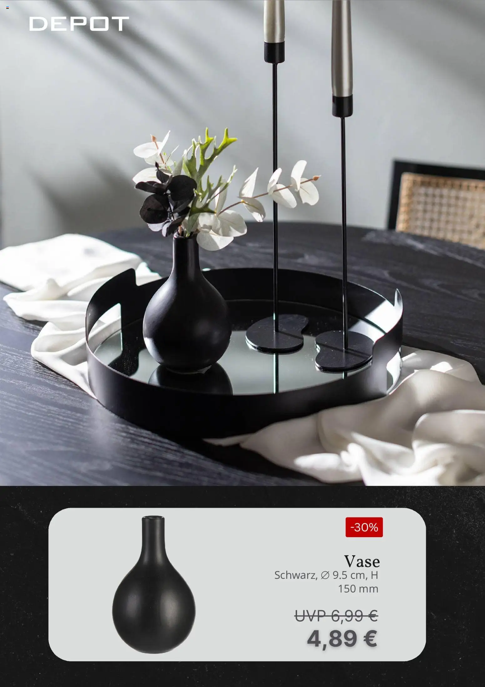 Depot Prospekt – gültig ab 01.09.2026 | Seite: 3 | Produkte: Vase