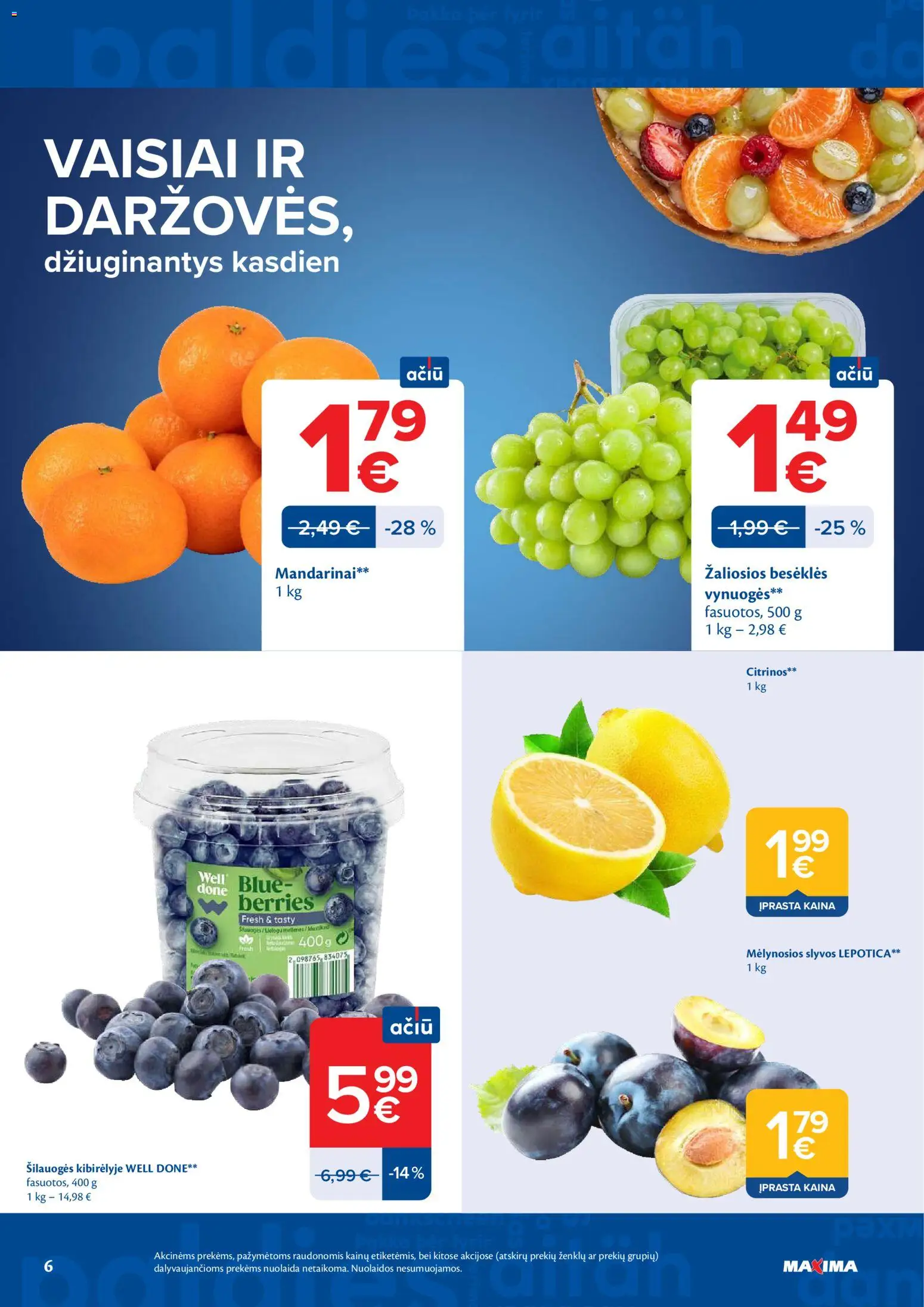 MAXIMA akcijos nuo 2026.10.20 | Puslapis: 6