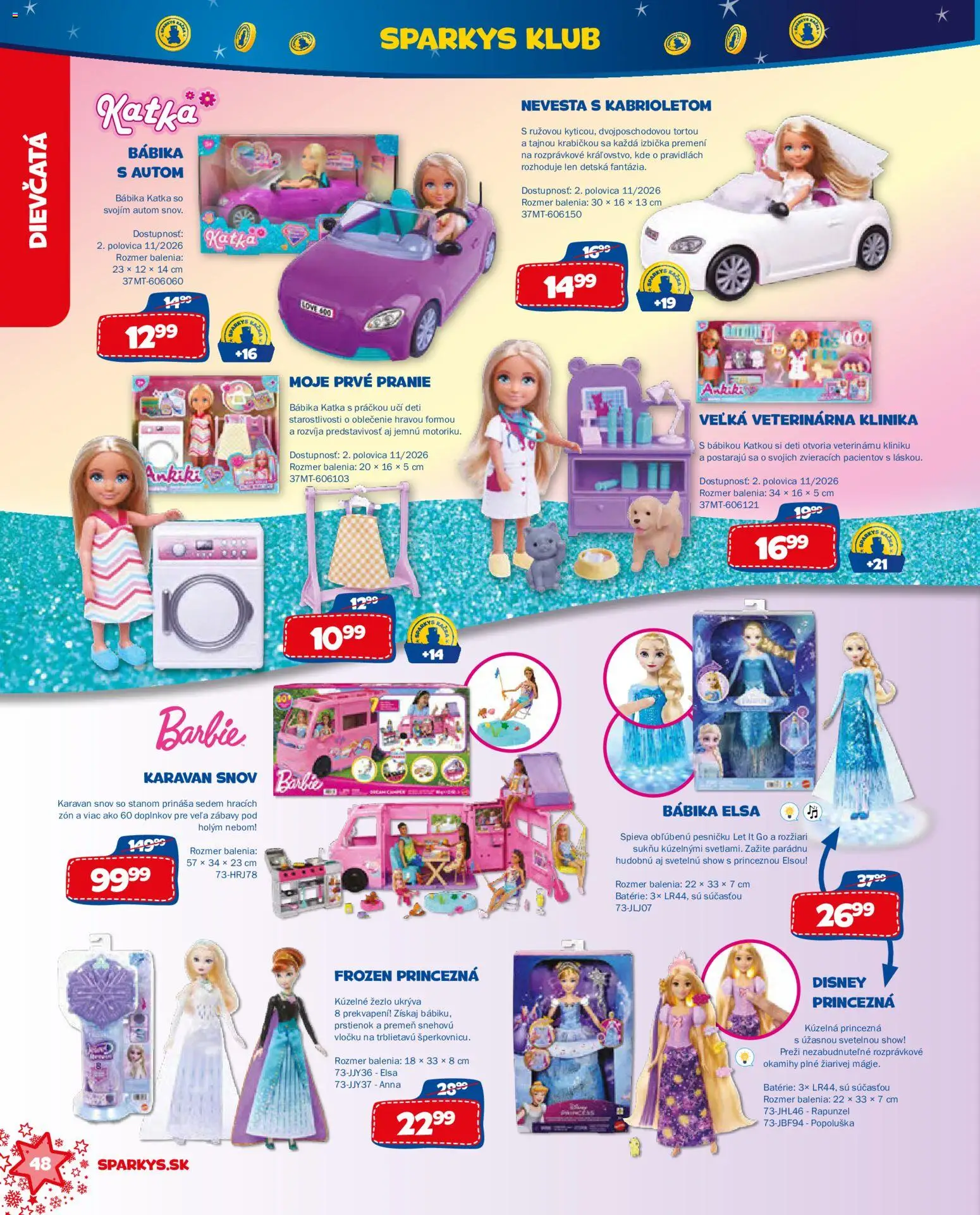 Nové ALLTOYS akcie – leták je platný od 06.10.2026 | Strana: 48 | Produkty: Batérie, Bábika