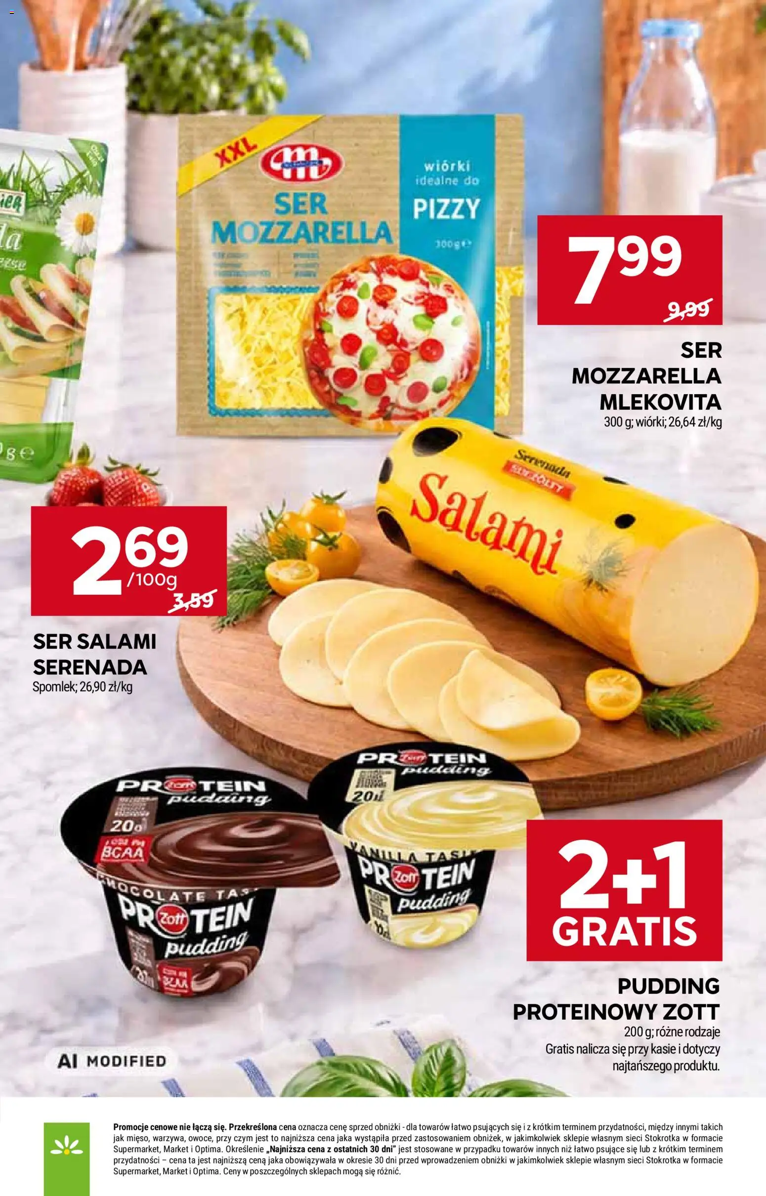 Stokrotka gazetka - Market od 01.10.2026 | Strona: 17 | Produkty: Stokrotka, Pudding proteinowy, Protein pudding, Ser