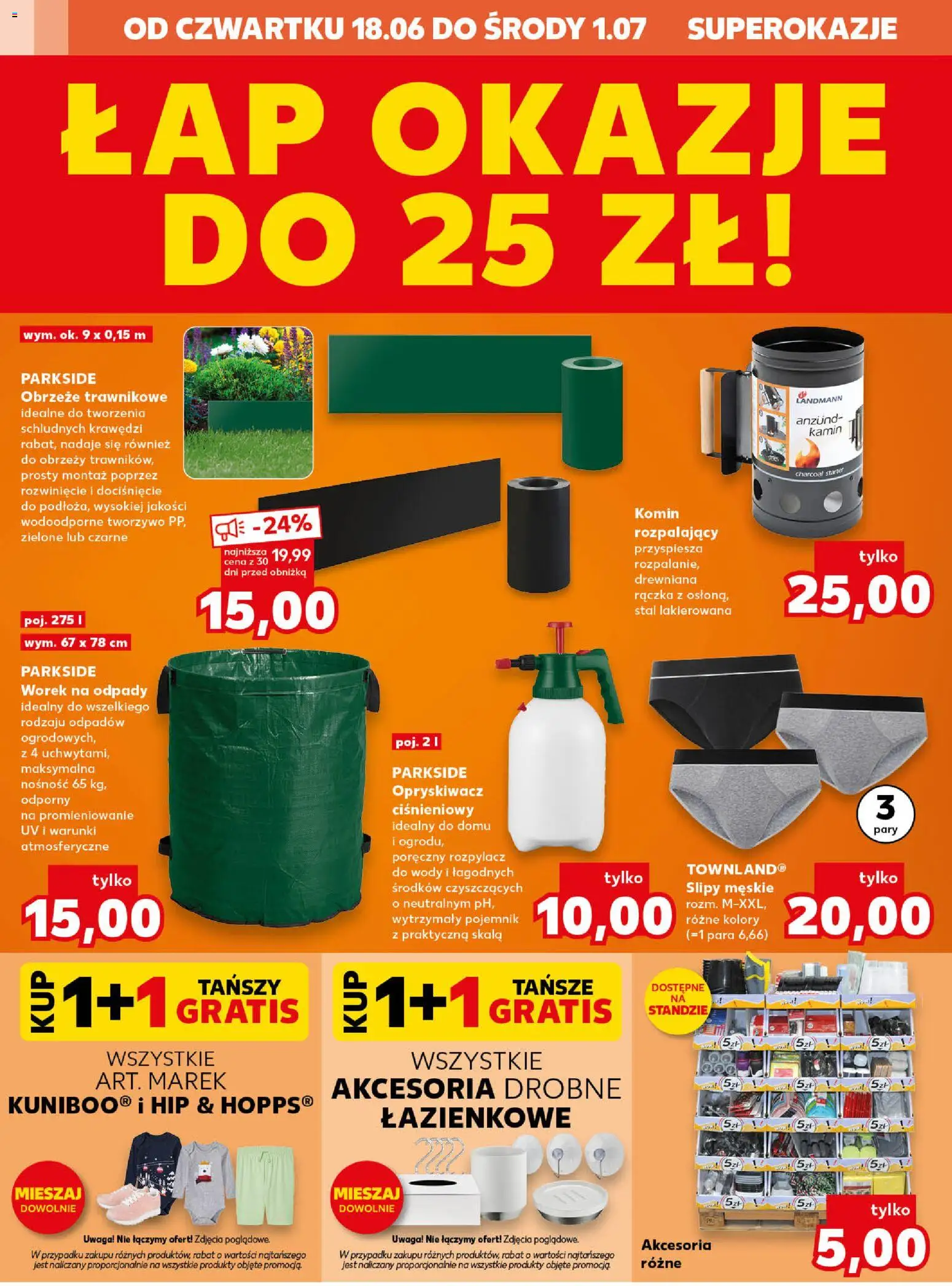 Kaufland Polsko leták - Złap okazje od 18.06.2026 | Strana: 14 | Produkty: Parkside, Slipy
