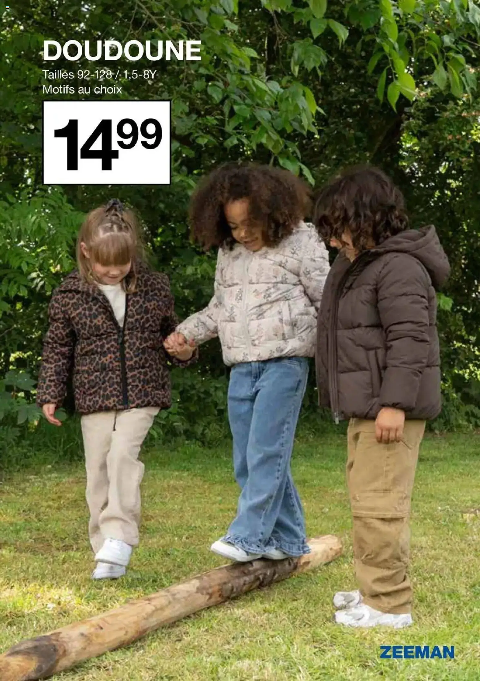 Zeeman - La rentrée avec notre nouvelle collection enfant à partir du 08/08/2026 - promo en ligne | Page: 9 | Produits: Doudoune