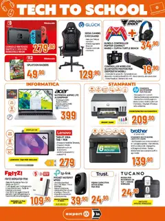 Anteprima del volantino Ipercoop volantino Expert valido a partire dal 03/09/2026 | Pagina: 3 | Prodotti: Notebook, Mouse, Cavo, Cuscino