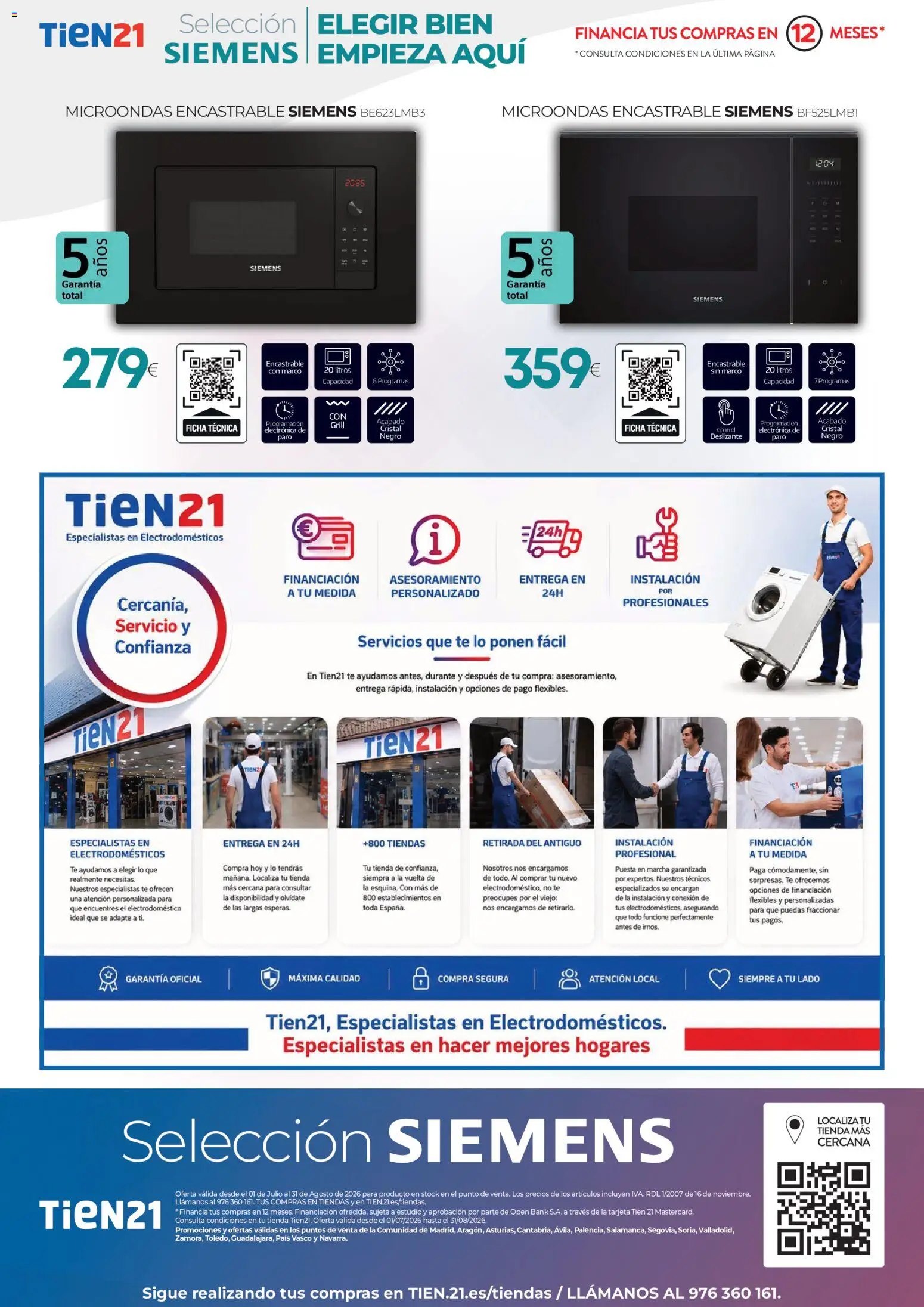 Tien 21 folleto Siemens │ válido desde el 01/07/2026 | Página: 4 | Productos: Té, Marco