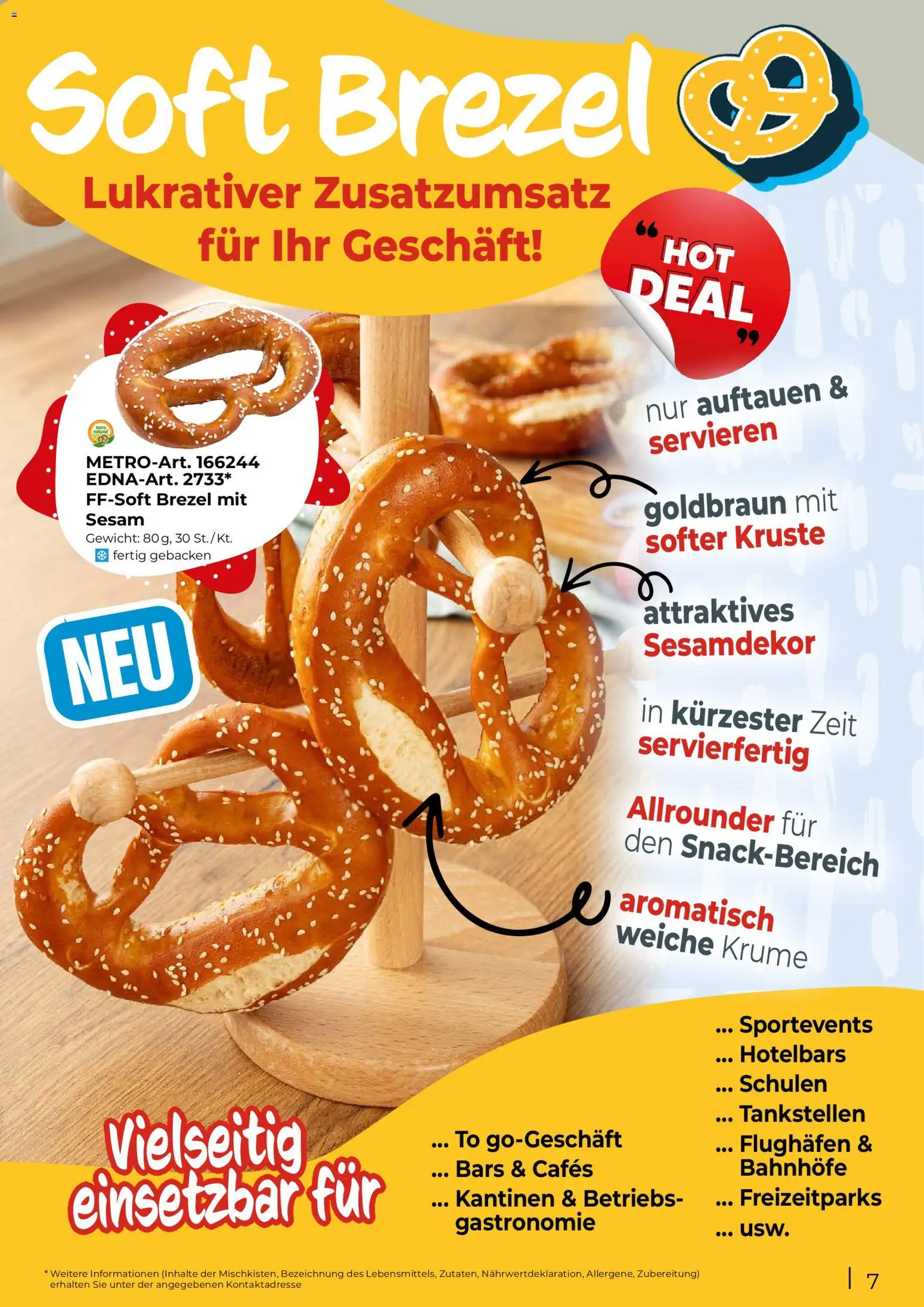 Metro EDNA Katalog 2026 gültig ab 19.02.2026 | Seite: 7 | Produkte: Gewicht